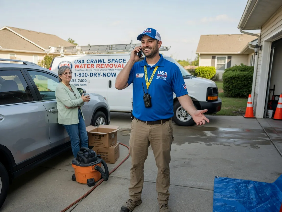 Crawl Space Water Removal Bruington, VA FAQs